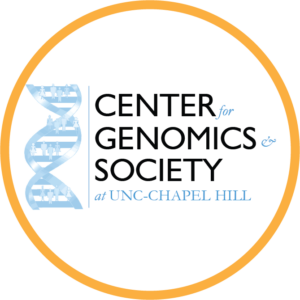 Center for Genomics & Society at UNC Chapel Hill Logo